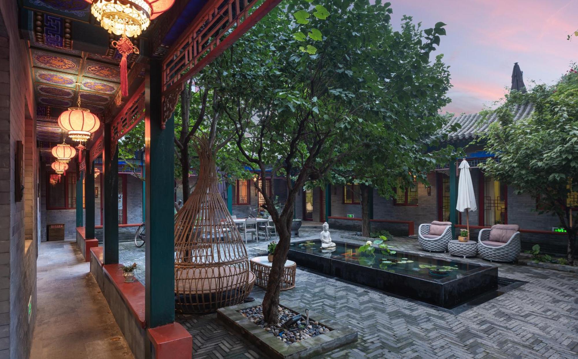 Hotel Cote Cour Deductive Beijing - Quadrangle Close To Tiananmen Square & Forbidden City & Nanluoguxiang, Walk To Wangfujing, English Speaking, Free Wifi, Free Laundry, Free Wonton & Noodles With Tour Ticket Service, Free Selfies With Ancient Costum Luaran gambar